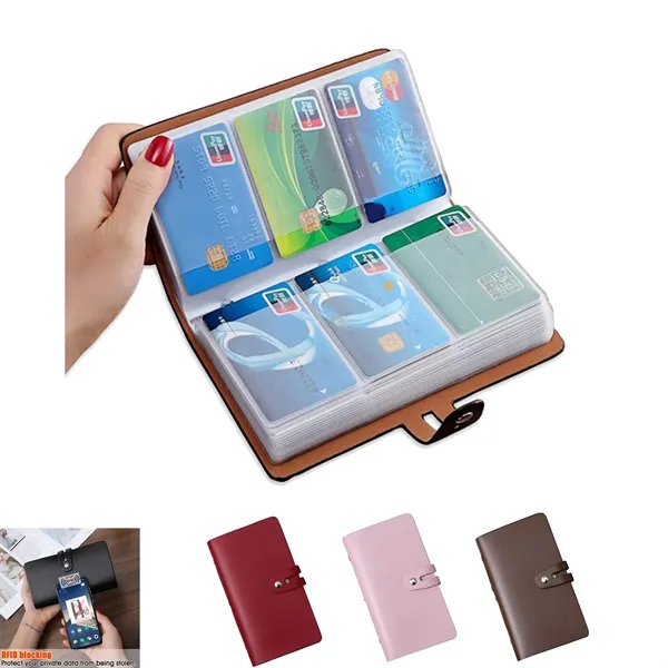 RFID Credit Card Holder Business Organizer - RFID Credit Card Holder Business Organizer - Image 0 of 4