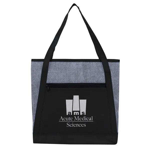Good Value™ Heathered RPET Non-Woven Tote - Good Value™ Heathered RPET Non-Woven Tote - Image 1 of 24
