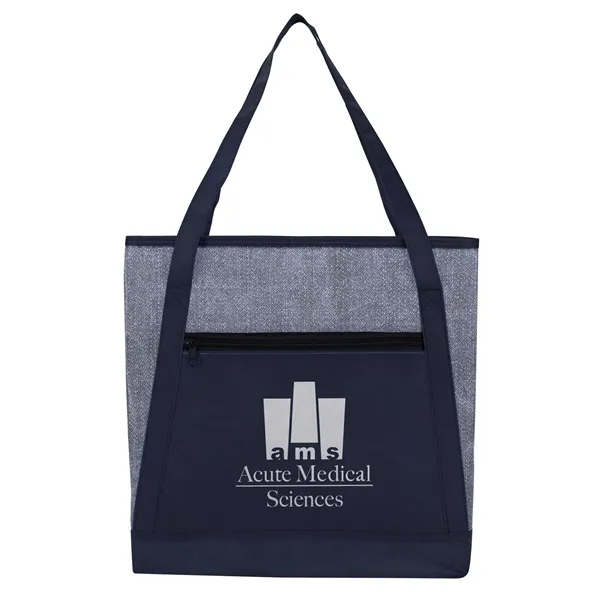 Good Value™ Heathered RPET Non-Woven Tote - Good Value™ Heathered RPET Non-Woven Tote - Image 2 of 24