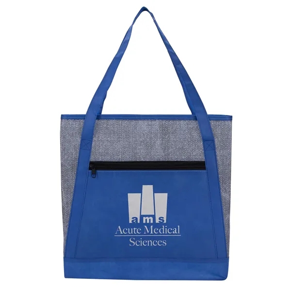 Good Value™ Heathered RPET Non-Woven Tote - Good Value™ Heathered RPET Non-Woven Tote - Image 3 of 24