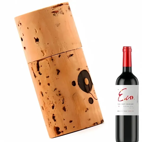 Natural Wine Cork USB Flash Drive - Natural Wine Cork USB Flash Drive - Image 1 of 5