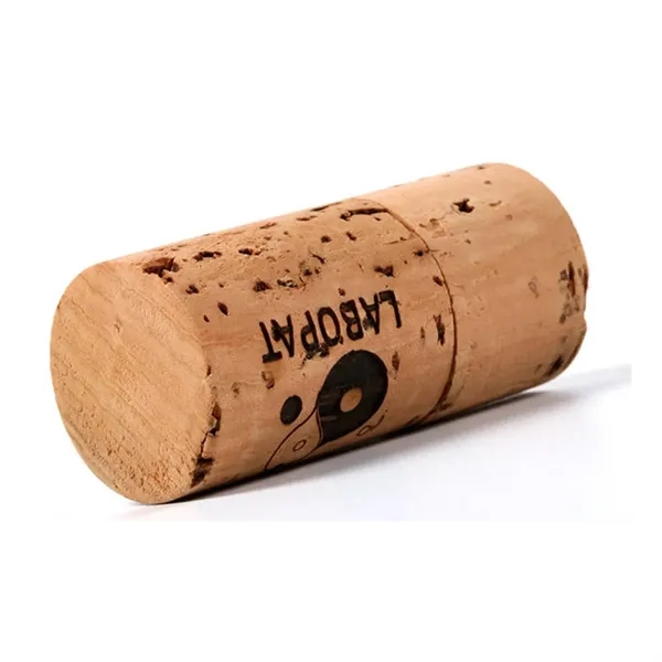 Natural Wine Cork USB Flash Drive - Natural Wine Cork USB Flash Drive - Image 4 of 5