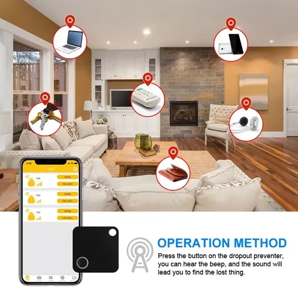 Smart Key Finder Square Bluetooth Tracker Anti-Lose Device - Smart Key Finder Square Bluetooth Tracker Anti-Lose Device - Image 8 of 12