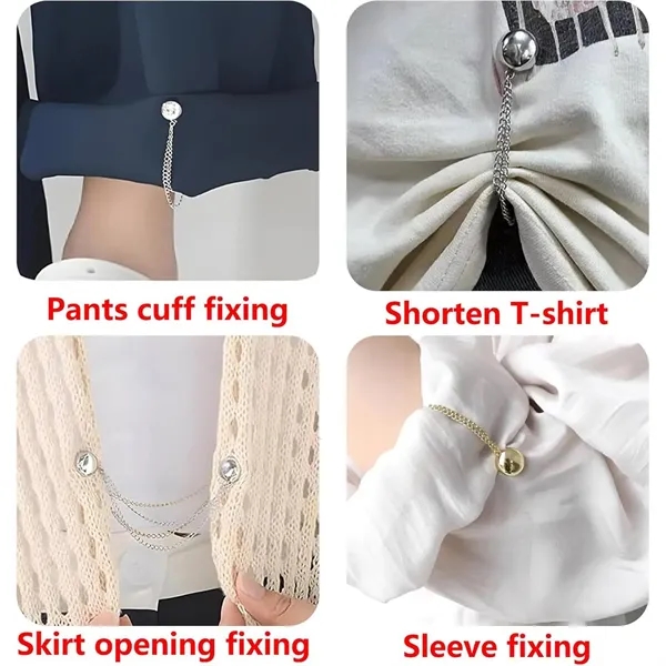 Sleeve Fixing Clothes Metal Magnetic Clips - Sleeve Fixing Clothes Metal Magnetic Clips - Image 1 of 4