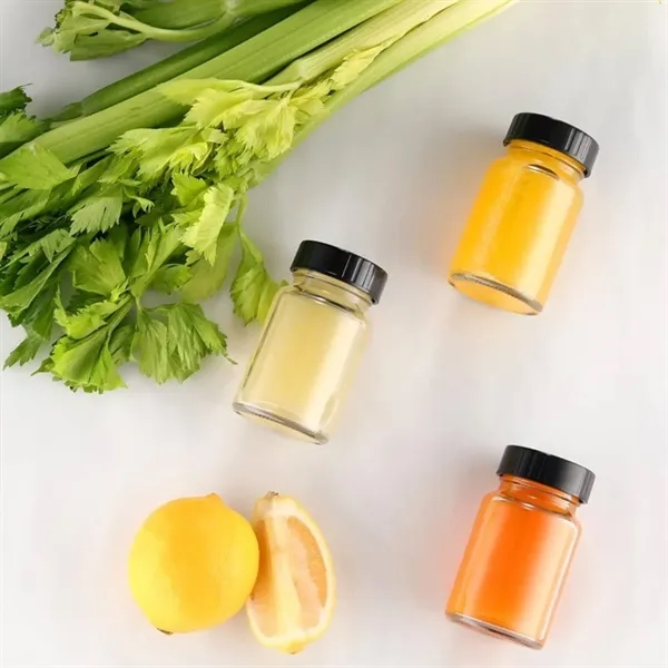 2 OZ Portable Leakproof Glass Jars w/ Lids - 2 OZ Portable Leakproof Glass Jars w/ Lids - Image 4 of 5