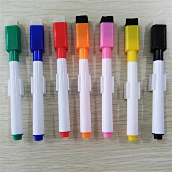 Magnetic Dry Erase Markers with Erasers Cap - Magnetic Dry Erase Markers with Erasers Cap - Image 8 of 9