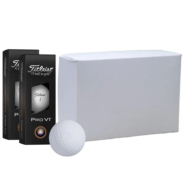Titleist Pro V1 Golf Balls in Custom Half Dz Box