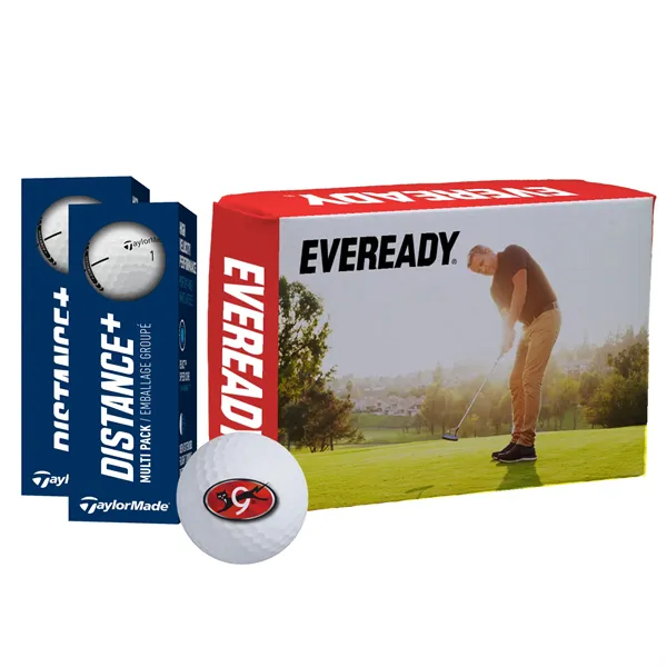 TaylorMade Distance Golf Balls in Custom Half Dz Box