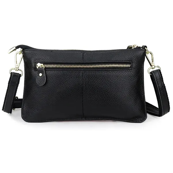 Leather Wristlet Clutch Bag - Leather Wristlet Clutch Bag - Image 15 of 16
