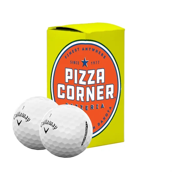 Callaway Supersoft Golf Balls in Custom Two Ball Sleeve - Callaway Supersoft Golf Balls in Custom Two Ball Sleeve - Image 0 of 2