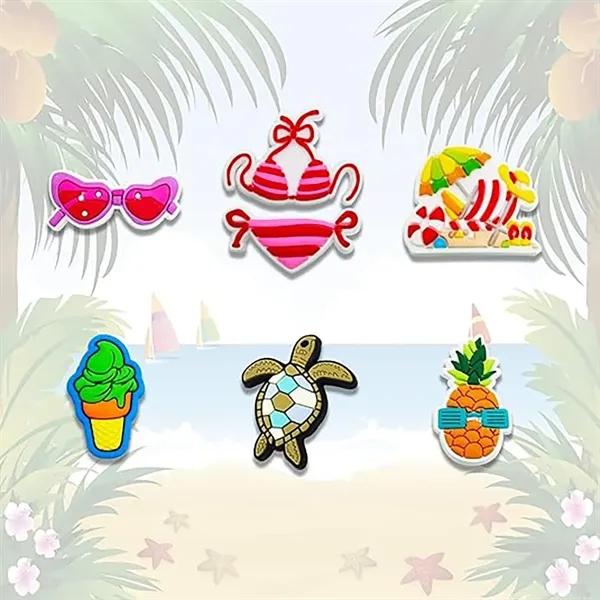 Slippers Crocs Accessories Small Decorations Beach Lovely - Slippers Crocs Accessories Small Decorations Beach Lovely - Image 5 of 5