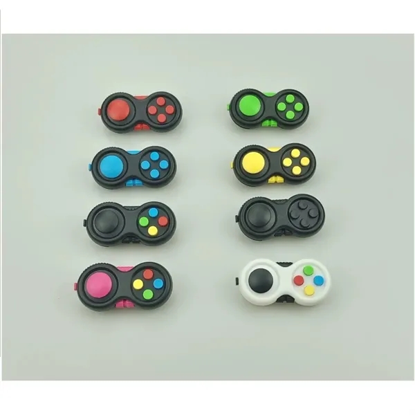 Fidget Toys Controller Pad Stress Cube with Strap - Fidget Toys Controller Pad Stress Cube with Strap - Image 1 of 6