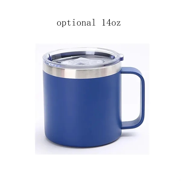 16oz Coffee Mug Tumbler Vacuum Insulated Cup with Handle - 16oz Coffee Mug Tumbler Vacuum Insulated Cup with Handle - Image 5 of 6