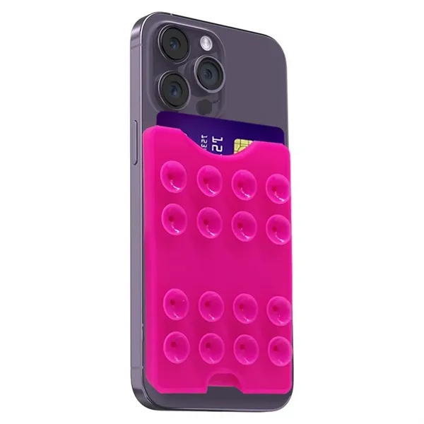 Cell Phone Wallet with Suction Cup - Cell Phone Wallet with Suction Cup - Image 7 of 9