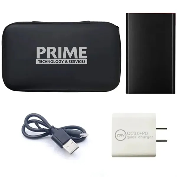 4000mAh Power Bank and 20w Wall Charger Set - 4000mAh Power Bank and 20w Wall Charger Set - Image 1 of 7