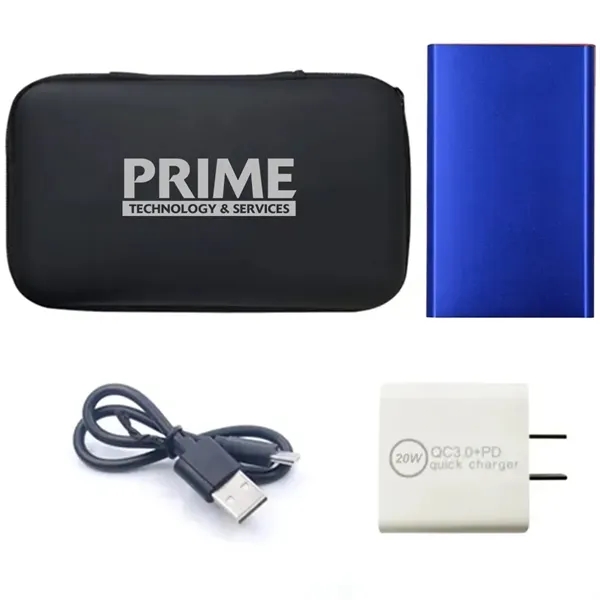 4000mAh Power Bank and 20w Wall Charger Set - 4000mAh Power Bank and 20w Wall Charger Set - Image 3 of 7