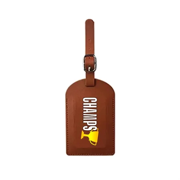 Faux Leather Luggage Tag for Suitcase - Faux Leather Luggage Tag for Suitcase - Image 5 of 9