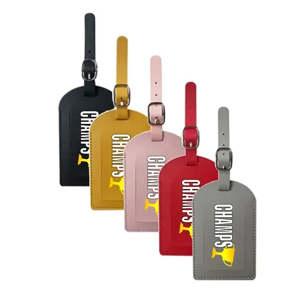 Faux Leather Luggage Tag for Suitcase - Faux Leather Luggage Tag for Suitcase - Image 0 of 9