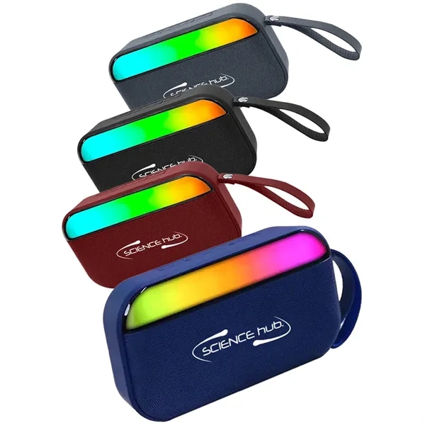 Portable Wireless Bluetooth Speaker With RGB Lights - Portable Wireless Bluetooth Speaker With RGB Lights - Image 0 of 5
