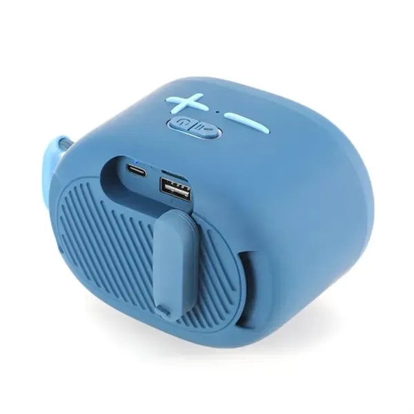 Wireless Speaker with Clip for Home and Outdoor - Wireless Speaker with Clip for Home and Outdoor - Image 4 of 6