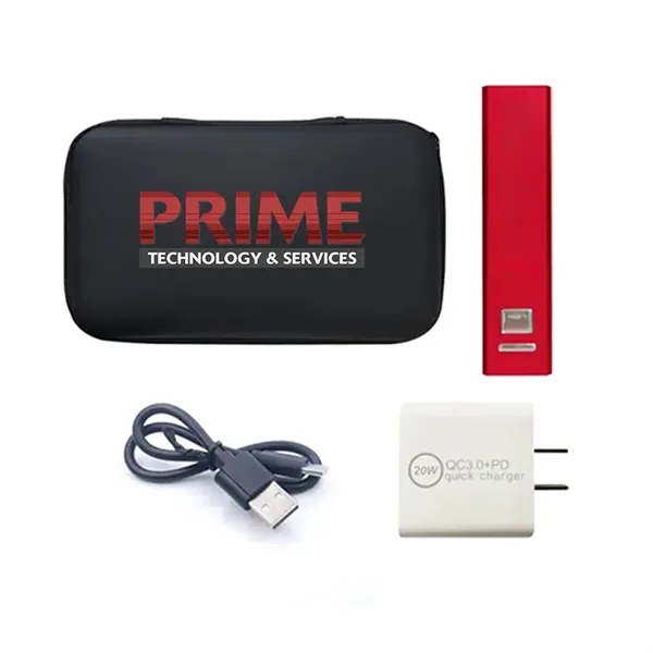 2200mAh Power Bank and 20w Wall Charger Set - 2200mAh Power Bank and 20w Wall Charger Set - Image 3 of 3