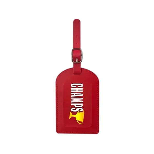 Faux Leather Luggage Tag for Suitcase - Faux Leather Luggage Tag for Suitcase - Image 8 of 9