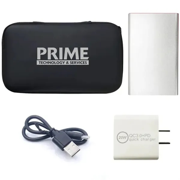 4000mAh Power Bank and 20w Wall Charger Set - 4000mAh Power Bank and 20w Wall Charger Set - Image 5 of 7