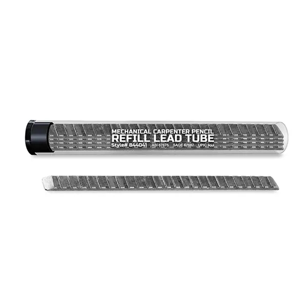 4pk Tube of Refill Leads for Mechanical Carpenter Pencil - 4pk Tube of Refill Leads for Mechanical Carpenter Pencil - Image 0 of 1