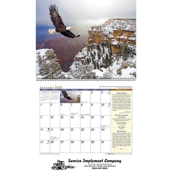 2026 Spiral Bound The Old Farmer's Almanac® Country - 2026 Spiral Bound The Old Farmer's Almanac® Country - Image 1 of 1