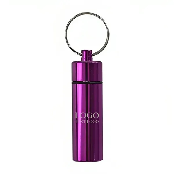 Waterproof Pill Box Keychain - Waterproof Pill Box Keychain - Image 6 of 7