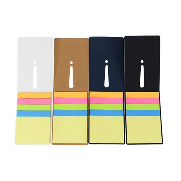 2-in-1 Colorful Sticky Note Set w/Bookmark Office Memo Pads - 2-in-1 Colorful Sticky Note Set w/Bookmark Office Memo Pads - Image 2 of 2