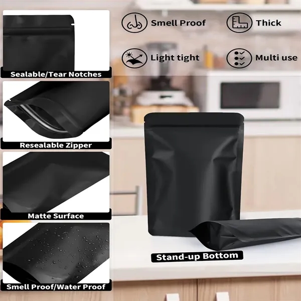 Colorful Resealable Stand-Up Foil Bags for Food Storage - Colorful Resealable Stand-Up Foil Bags for Food Storage - Image 1 of 11