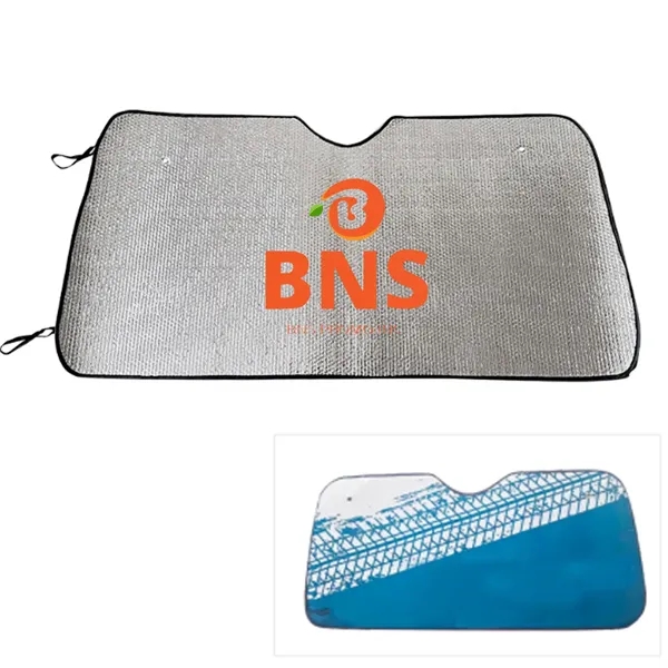 Full Color Printed Windshield Sun Shade, Accordion Sunshade - Full Color Printed Windshield Sun Shade, Accordion Sunshade - Image 0 of 0