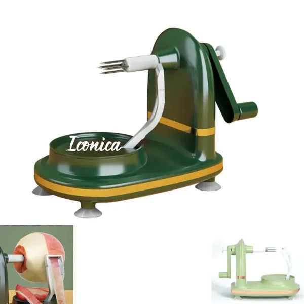 Hand-cranked Fruit Peeler - Hand-cranked Fruit Peeler - Image 0 of 2