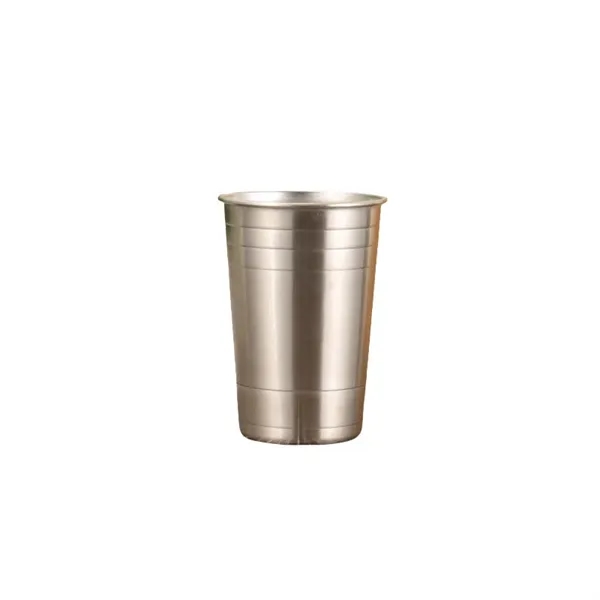 18Oz Stainless Steel Pint Cups - 18Oz Stainless Steel Pint Cups - Image 3 of 5