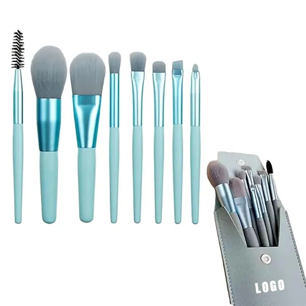 8-Piece Makeup Brush Set - 8-Piece Makeup Brush Set - Image 0 of 6