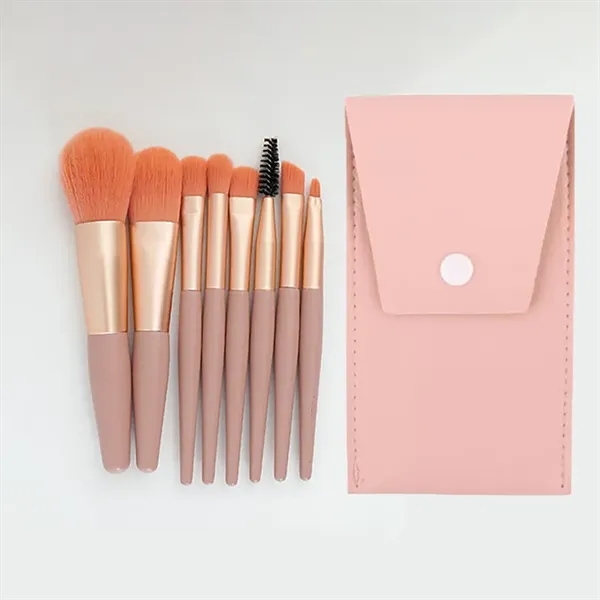 8-Piece Makeup Brush Set - 8-Piece Makeup Brush Set - Image 4 of 6