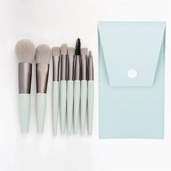 8-Piece Makeup Brush Set - 8-Piece Makeup Brush Set - Image 5 of 6