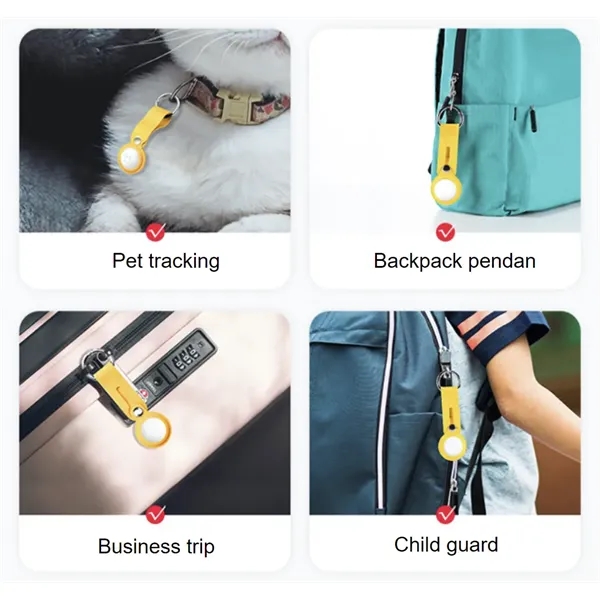 Silicone Air-Tag Luggage Holder - Silicone Air-Tag Luggage Holder - Image 1 of 8