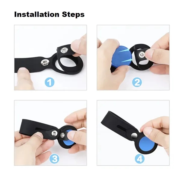 Silicone Air-Tag Luggage Holder - Silicone Air-Tag Luggage Holder - Image 2 of 8