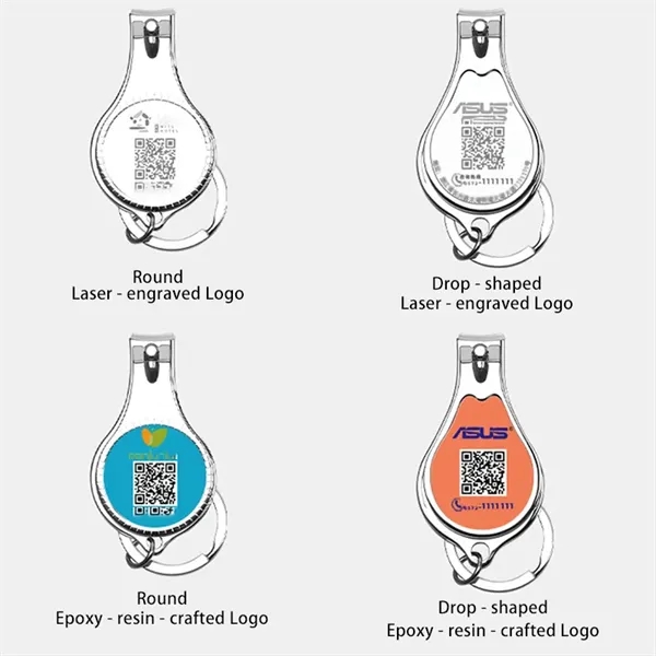 Customizable Nail Clipper Bottle Opener Keychain - Customizable Nail Clipper Bottle Opener Keychain - Image 3 of 5