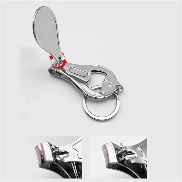 Customizable Nail Clipper Bottle Opener Keychain - Customizable Nail Clipper Bottle Opener Keychain - Image 4 of 5