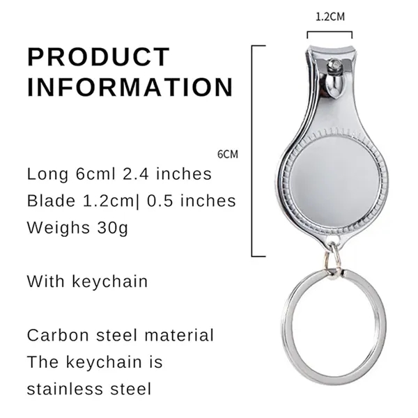 Customizable Nail Clipper Bottle Opener Keychain - Customizable Nail Clipper Bottle Opener Keychain - Image 5 of 5