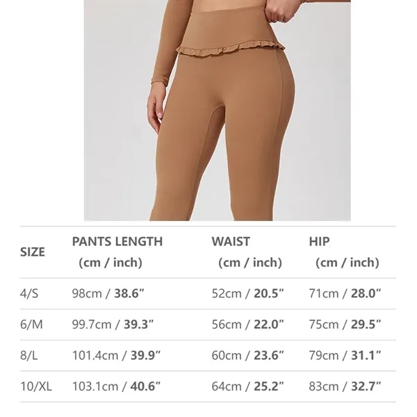 High-Waist Flare Yoga Pants - High-Waist Flare Yoga Pants - Image 7 of 7