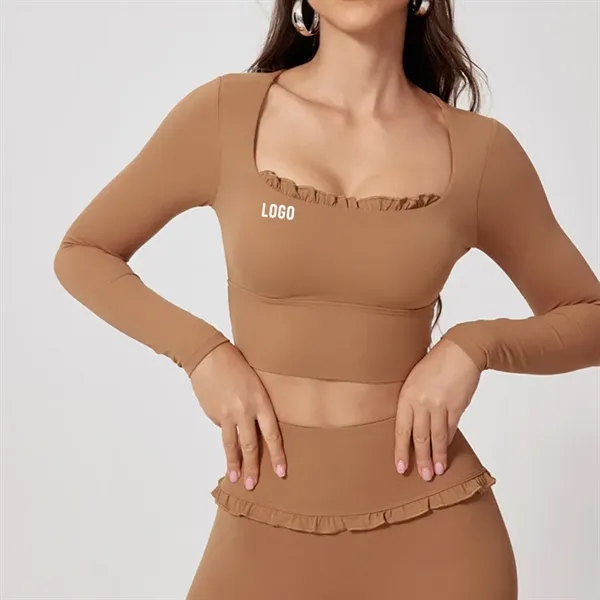 Lace yoga top - Lace yoga top - Image 0 of 6