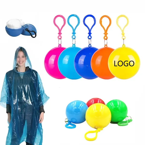 Portable Outdoor Emergency Rain Poncho - Portable Outdoor Emergency Rain Poncho - Image 0 of 2