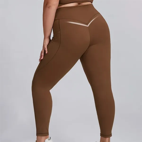 High Waisted Leggings Workout Sports Running Athletic Pants - High Waisted Leggings Workout Sports Running Athletic Pants - Image 1 of 10