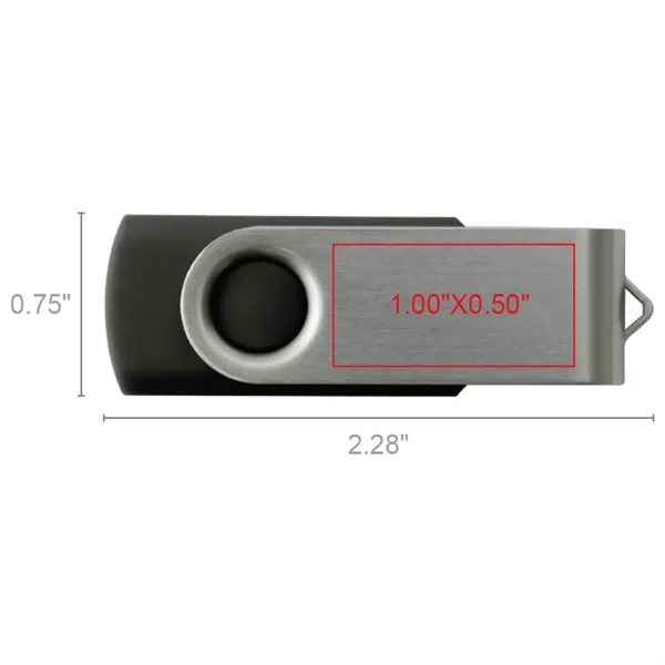Northlake QuickShip Swivel USB Flash Drive - Northlake QuickShip Swivel USB Flash Drive - Image 6 of 9