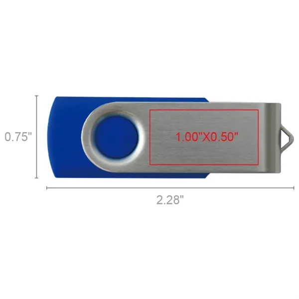 Northlake QuickShip Swivel USB Flash Drive - Northlake QuickShip Swivel USB Flash Drive - Image 7 of 9