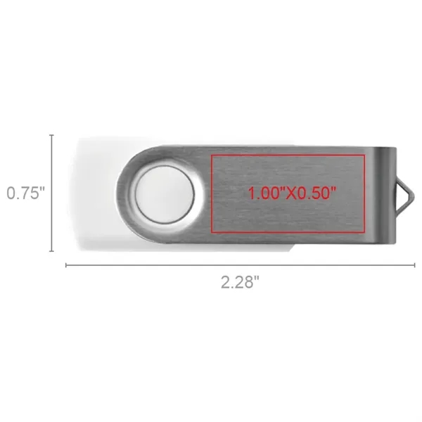 Northlake QuickShip Swivel USB Flash Drive - Northlake QuickShip Swivel USB Flash Drive - Image 9 of 9